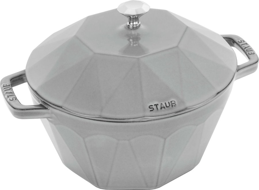 STAUB SPECIAL COCOTTE Garnek eliwny diament 2.8 ltr, szary #1
