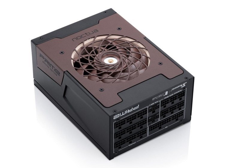 Seasonic Prime TX-1600 Noctua Edition enhed til str�mforsyning 1600 W 24-pin ATX ATX Sort #2