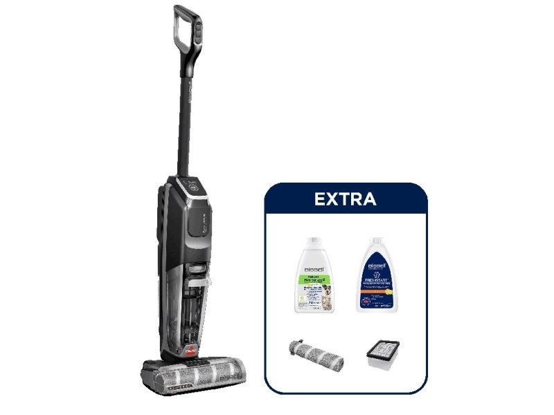 Bissell CrossWave OmniForce Edge Pro St�ende vakuum Batteri T�r&v�d Polytetrafluorethylen (PTFE) Posel�s 0 L 200 W Sort #2