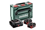 METABO AKUMULATOR 18V  8,0Ah LIHD XTREME 2szt. + ADOWARKA ASC 290 METABOX #1