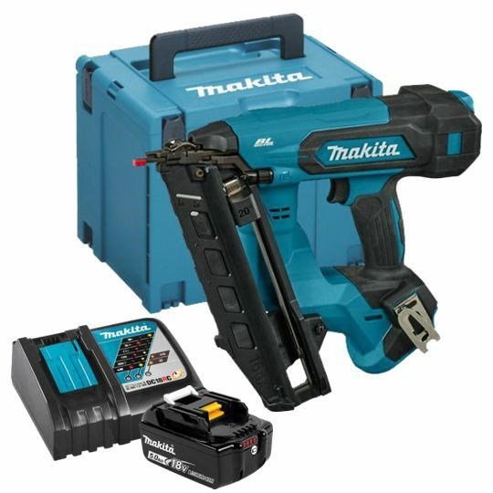 MAKITA GWODZIARKA 18V DBN610ZJ 20� 32-64mm 16Ga 2x5,0Ah #1