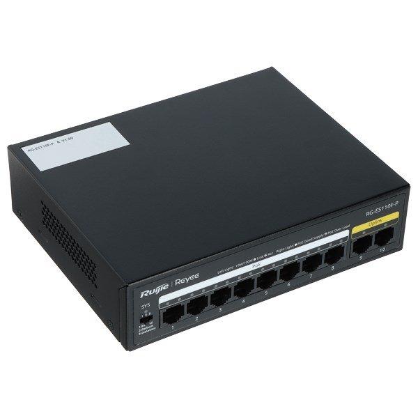 PoE Switch RG-ES110F-P 8-Port Reyee #1