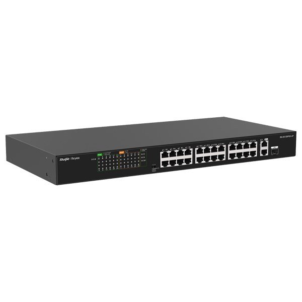 Ruijie Networks RG-ES126FGS-LP netv�rksswitch Ikke administreret L2 Fast Ethernet (10/100) Str�m over Ethernet (PoE) Sort #2