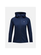 Bluza PEAK PERFORMANCE W Rider Essentials Zip Hood granatowy - XS #1