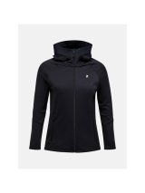 Bluza PEAK PERFORMANCE W Rider Essentials Zip Hood czarny - S #1
