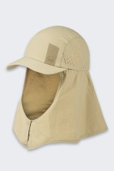 Czapka z daszkiem Buff Desert Cap - solid birch grey rozmiar: l_xl #1