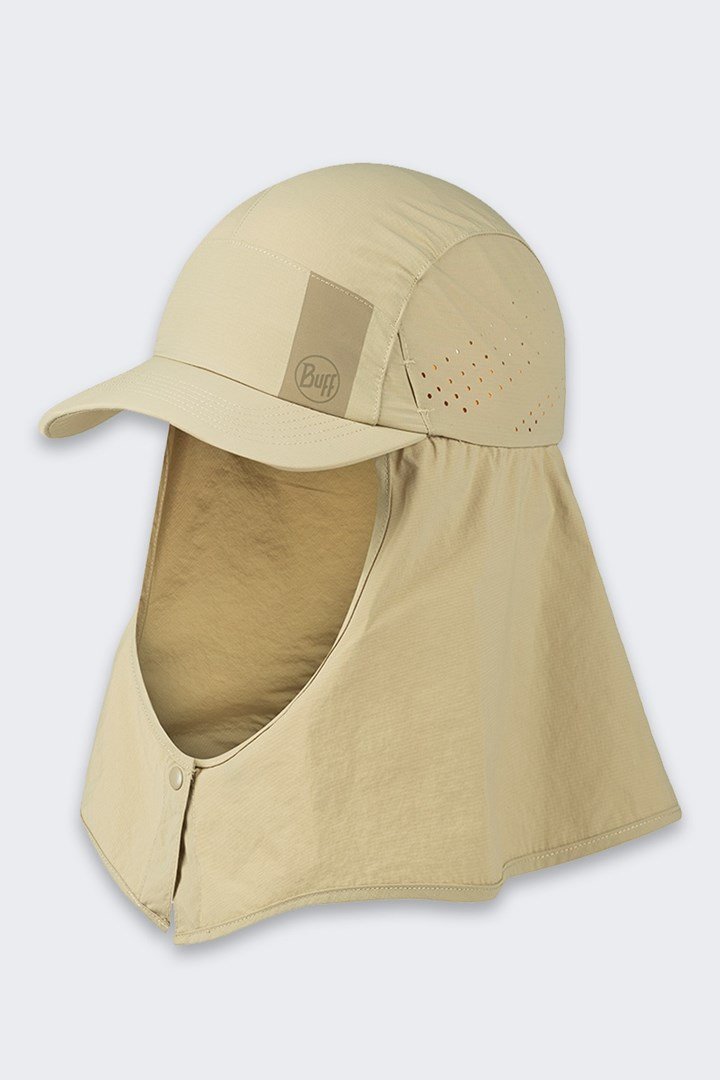 Czapka z daszkiem Buff Desert Cap - solid birch grey rozmiar: l_xl #1