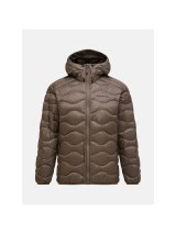 Kurtka puchowa m�ska PEAK PERFORMANCE M Helium Down Hood Jacket kolor br�zowy - M #1