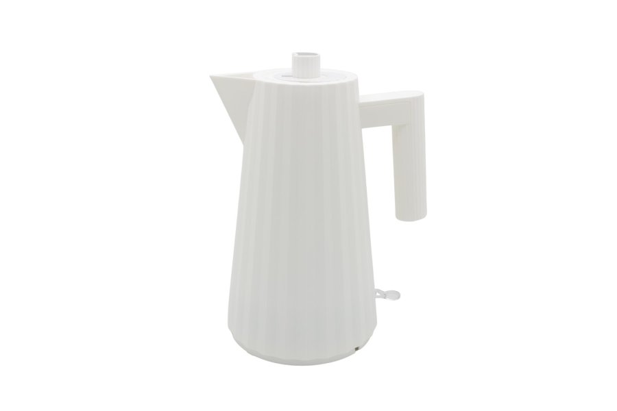Alessi MDL06 W Pliss? Elektrischer Wasserkocher wei?, EU-Stecker #1