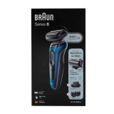 Braun Series 6 61-B1500s Folie shaver Trimmer Bl� #2
