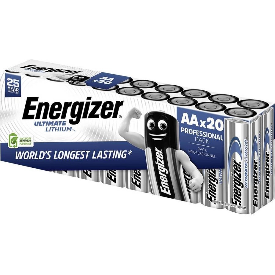 Energizer Ultimate Lithium L91 Mignon AA Batterie 20er Box #1