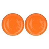 Set of 2 Concerto Arancione Round Platters - Orange, 32 cm #1