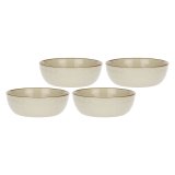 Set of 4 Concerto Avorio salad bowls - Ivory, 20 cm #1