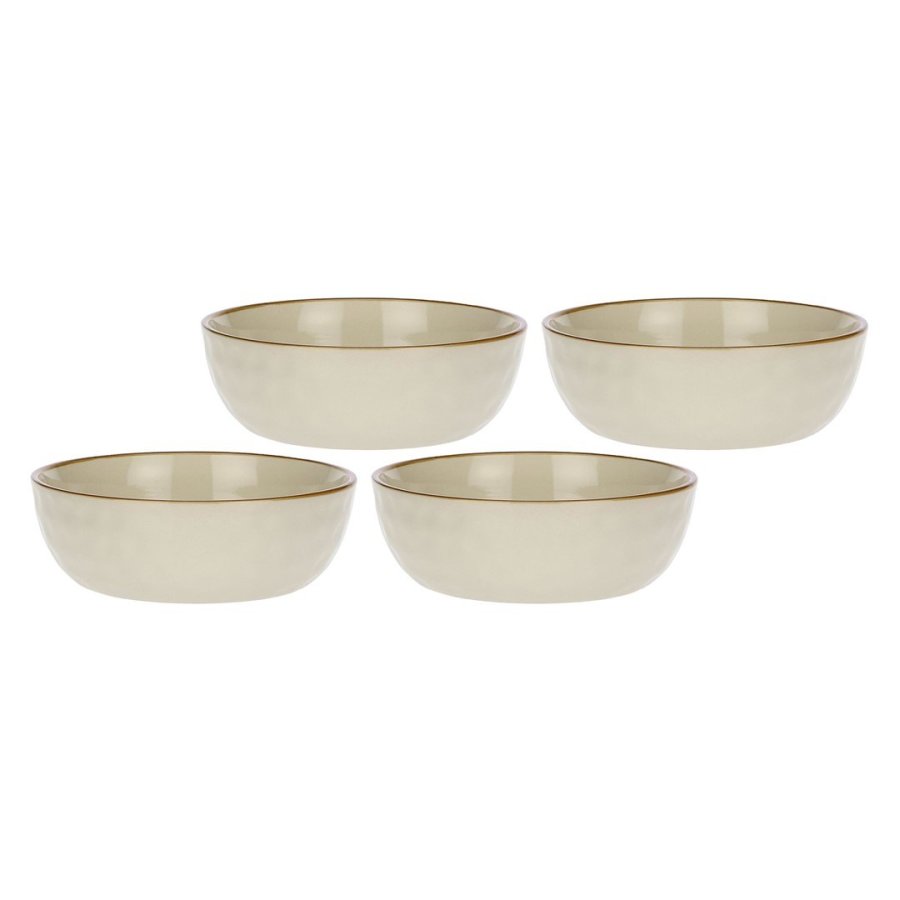 Set of 4 Concerto Avorio salad bowls - Ivory, 20 cm #1