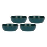 Set of 4 Concerto Ottanio Salad Bowls - Blue-Green, 20 cm #1