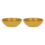 Set of 2 Concerto Ocra Salad Bowls - Yellow, 26 cm #1