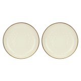 Set of 2 Concerto Avorio Round Bowls - Ivory, 30 cm #1