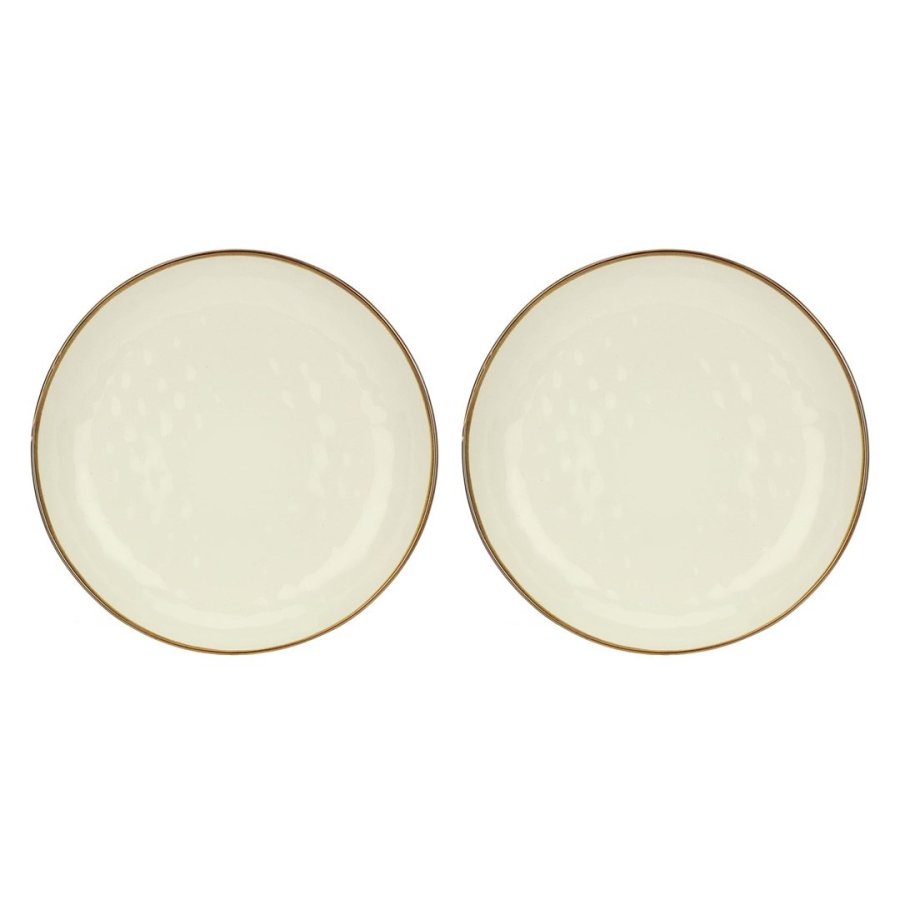 Set of 2 Concerto Avorio Round Bowls - Ivory, 30 cm #1