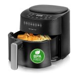 Emerio AF-129369 frituregryde Enkelt 4,5 L Enkeltst�ende 1300 W Varmluftsteger Sort #2