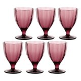 Set of 6 Amami glasses - Purple, 300 ml #1
