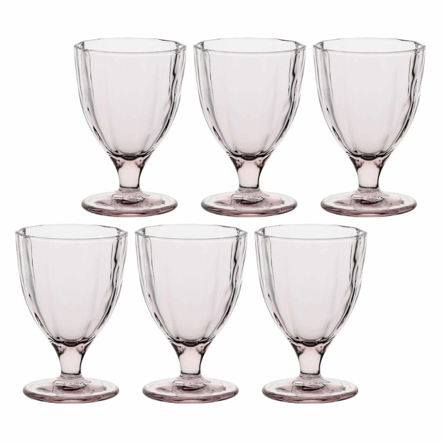 Set of 6 Amami glasses - Light pink, 300 ml #1