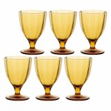 Set of 6 Amami glasses - Amber, 300 ml #1