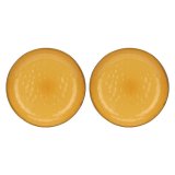 Set of 2 Concerto Ocra Round Bowls - Yellow, 30 cm #1