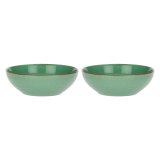 Set of 2 Concerto Verde Acqua Salad Bowls - Mint, 26 cm #1