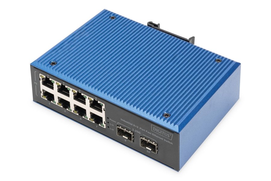 DIGITUS Switch 8+2-Port Fast Ethernet #1