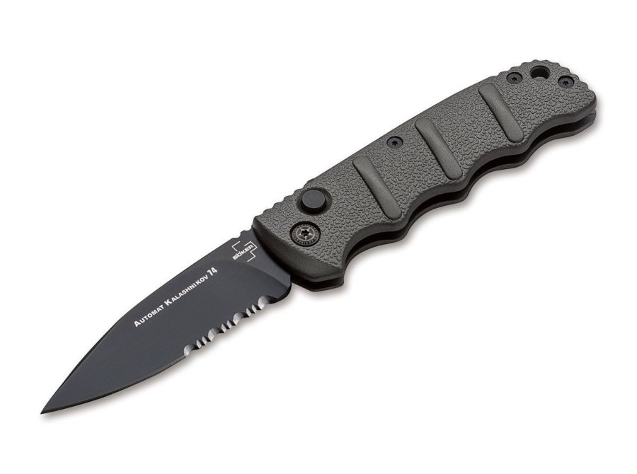 B�ker Plus AKS-74 Black D2 Knife #1