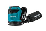 Makita Orbital Sander 18V DBO180RTJ 125/2.8mm 2x5. #1