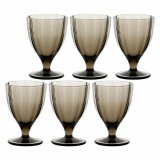 Set of 6 Amami glasses - Grey, 300 ml #1