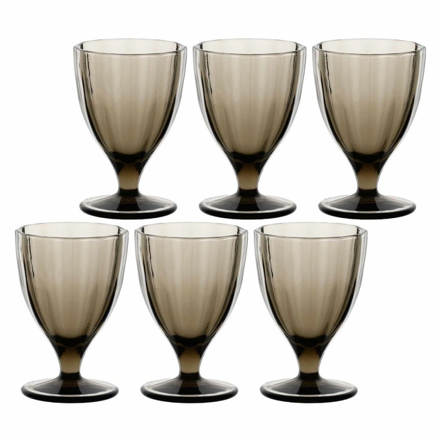 Set of 6 Amami glasses - Grey, 300 ml #1