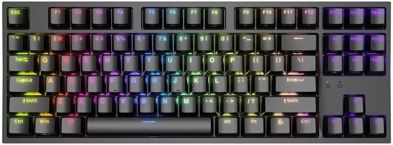 GENESIS Thor 404 TKL tastatur Spil USB QWERTY US International Sort #2