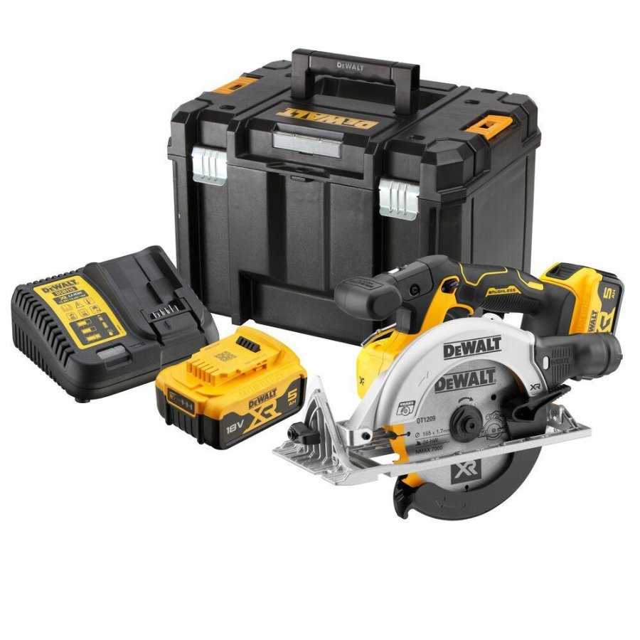 DeWALT DCS565P2-QW transportabel rundsav #2