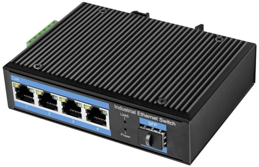 Logilink 4-Port Gigabit Ethernet Switch 1000Mbit/s +1 SFP PT #1
