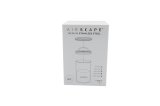 Airscape? Edelstahl-Aromabeh?lter mittel, wei? matt #1