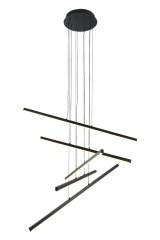 PENDANT LED LIGHT SIBIU 60W 4000K BLACK #1