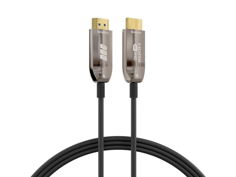 EFB Elektronik HDMI-21-00008 HDMI-kabel 30 m HDMI Type A (Standard) Sort, Rustfrit st�l #2