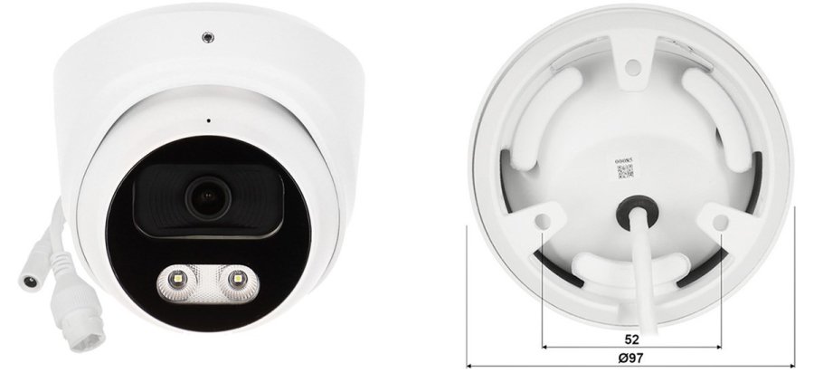 KAMERA IP APTI-AI803VA2IL-28W - 8.3 Mpx 4K UHD 2.8 mm #1