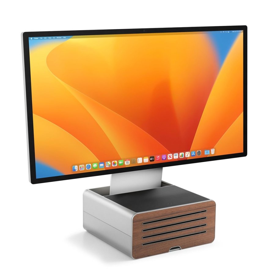 Twelve South HiRise Pro - aluminiowa podstawka do iMac i Apple Studio Display ze schowkiem (silver) #1