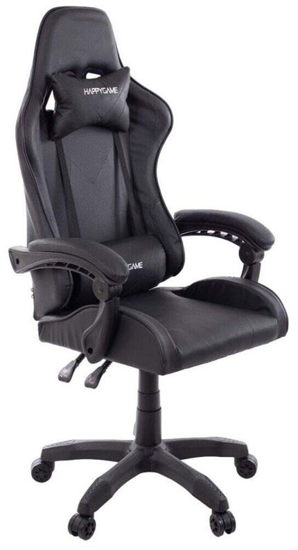 GAMING CHAIR HAPPYGAME 7911 BLACK #1