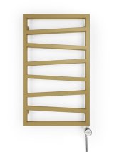 TOWEL HEATER EL. ZIGZAG+MOA ANODIC GOLD #1