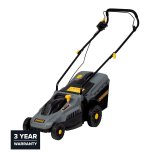 LAWN MOVER CORDED 1400W 33CM GRUNDER #1
