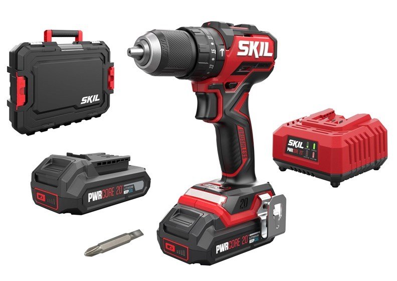 Cordless drill 20V 2x2Ah #1