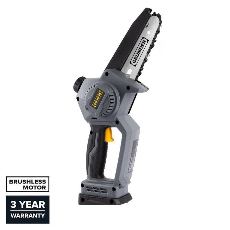 CORDLESS MINI CHAINSAW GRUNDER 12CM 18 V #1