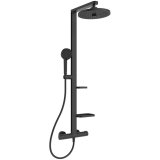 SHOWER SET ALU+ BLACK MATT #1
