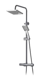 THERMO COLUMN WITH SQUARE SHOWER HEADS #1