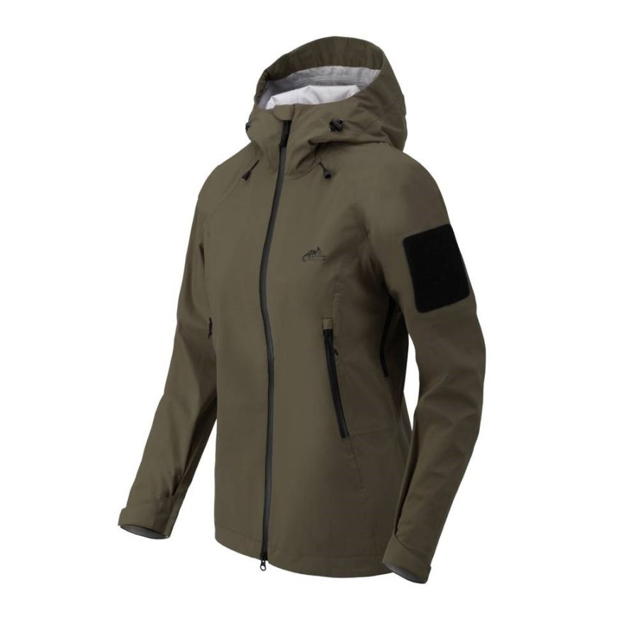 Kurtka damska Helikon-Tex Squall Hardshell - taiga green rozmiar: m #1