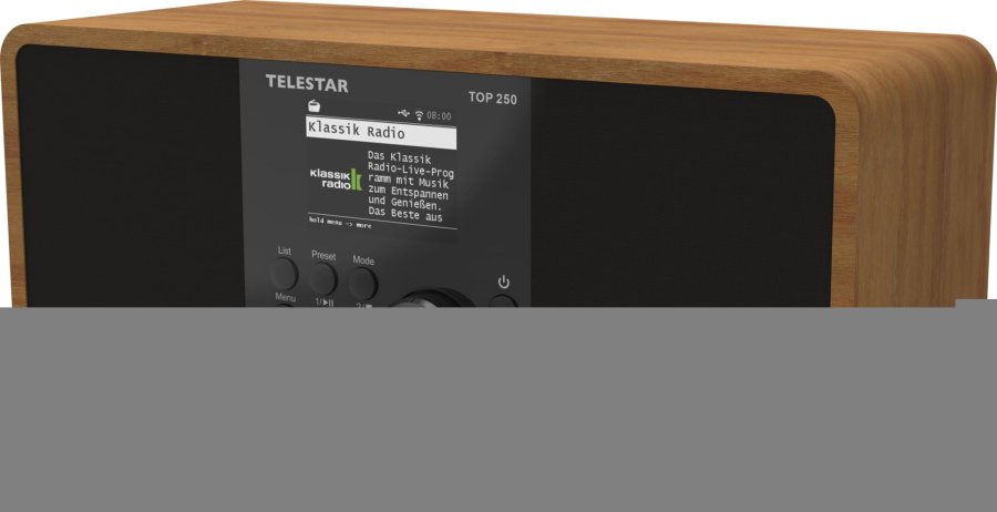 Wooden multifunction radio station TELESTAR TOP 25 #1